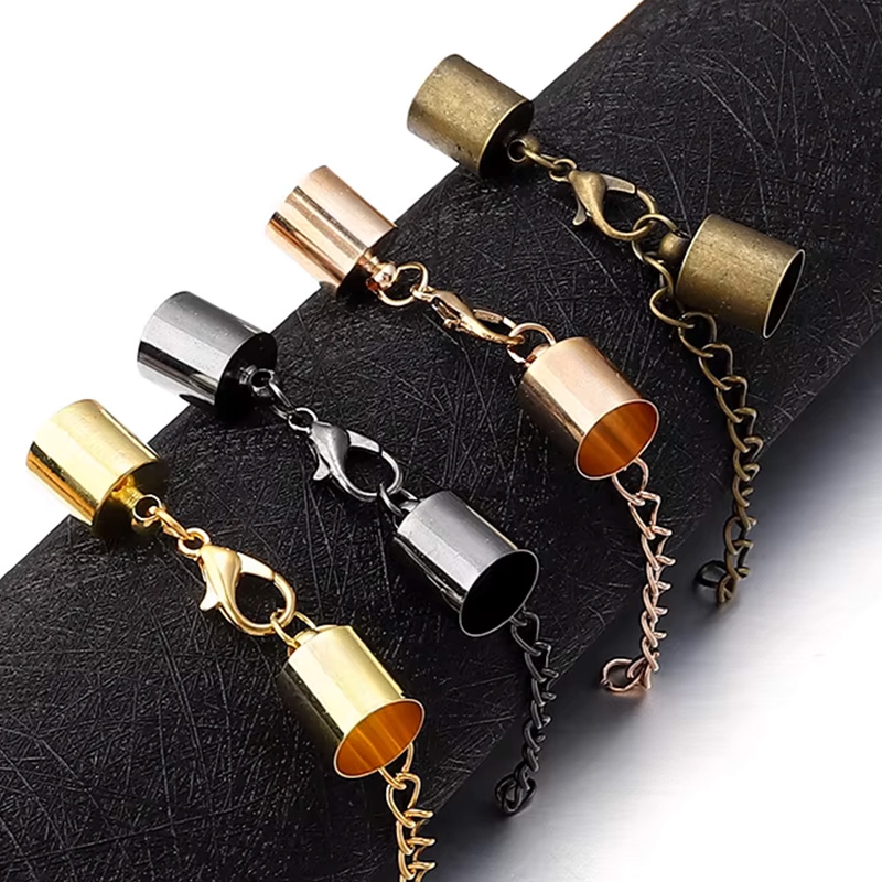 Jewelry Making Designs - 10 комплектов кожаных торцевых заглушек для
