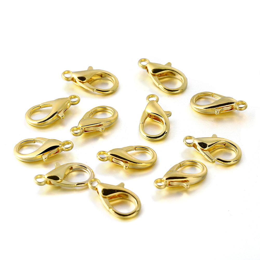 Jewelry Making Designs - 10 шт. разноразмерных застежек-лобстеров для браслетов,