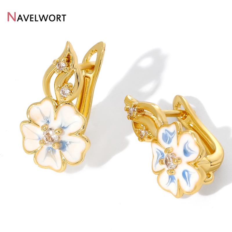Jewelry Making Gold - Позолоченные 18-каратным золотом латунные швензы с