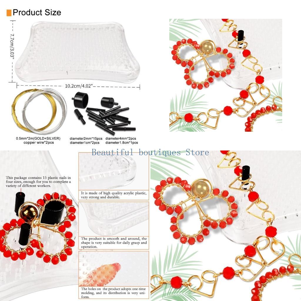 Wire Jewelry Making Jig - U4LF Приспособления для гибки пластиковой проволоки