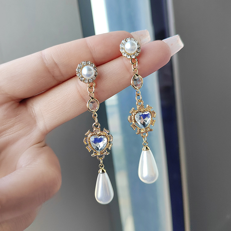 Beading Needle Fine - Жемчужные серьги для женщин, модные длинные