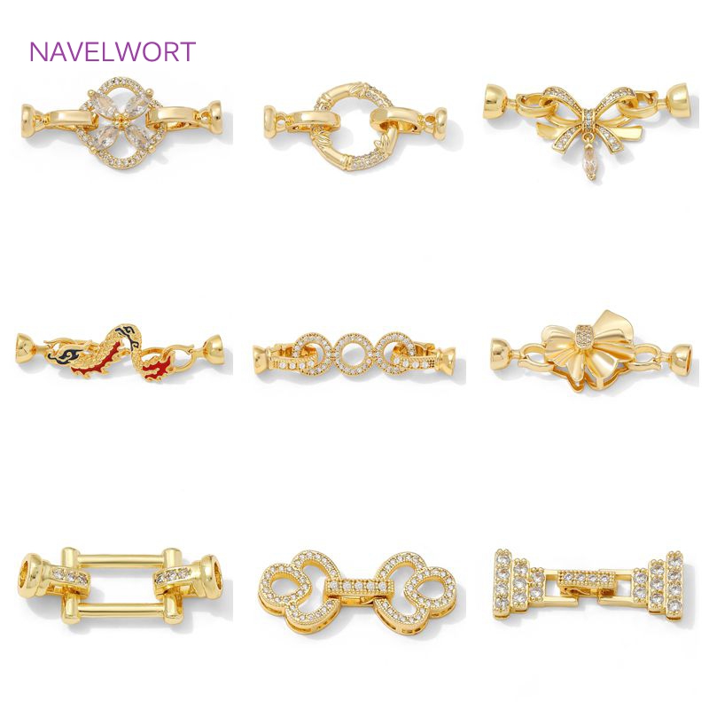 Jewelry Making Gold - застежки для браслетов 1/2 шт. Застежки