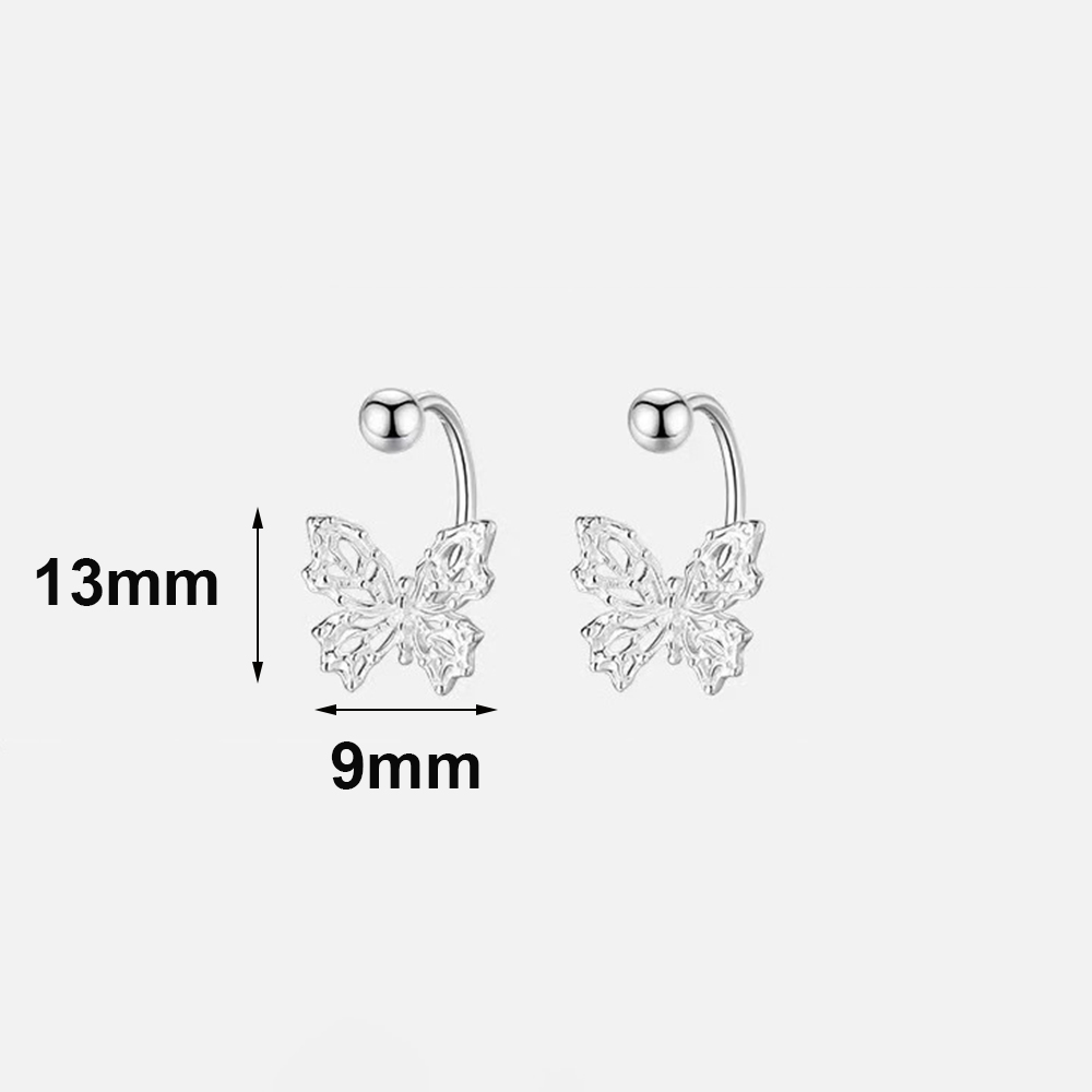 Серьги-гвоздики из серебра 925 – обзор и цена Beading Needle Fine