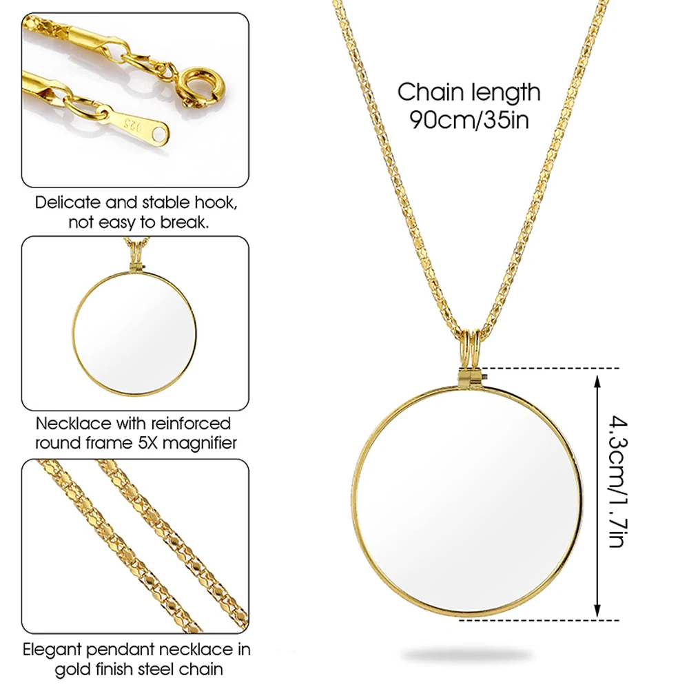Ожерелье-лупа, портативный мон – обзор и цена Jewelry Making Magazines