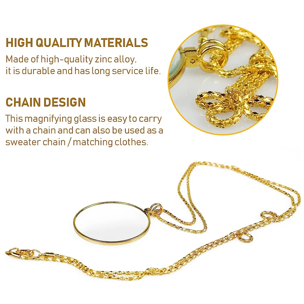 Ожерелье-лупа, портативный мон – обзор и цена Jewelry Making Magazines