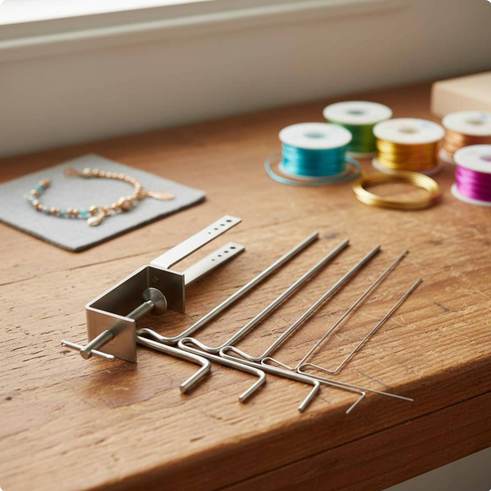 Набор для обмотки проволоки: 5 – обзор и цена Wire Jewelry Making Jig