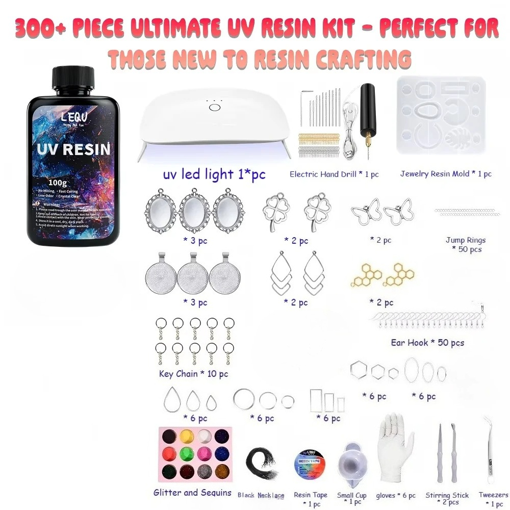 Набор из 300 предметов для изг – обзор и цена Jewelry Making Light