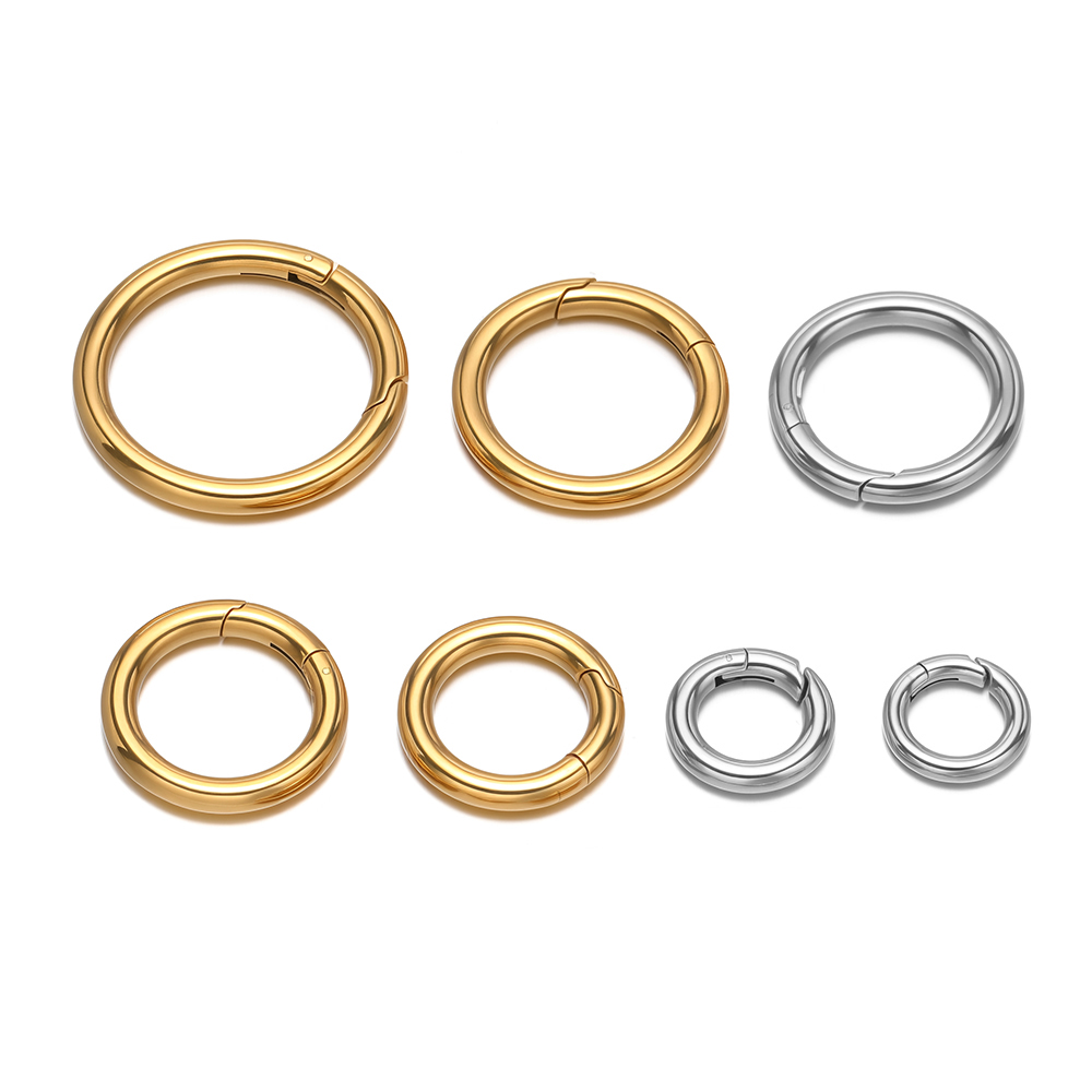 2 шт./лот, круглые пружинные з – обзор и цена Jewelry Making Gold