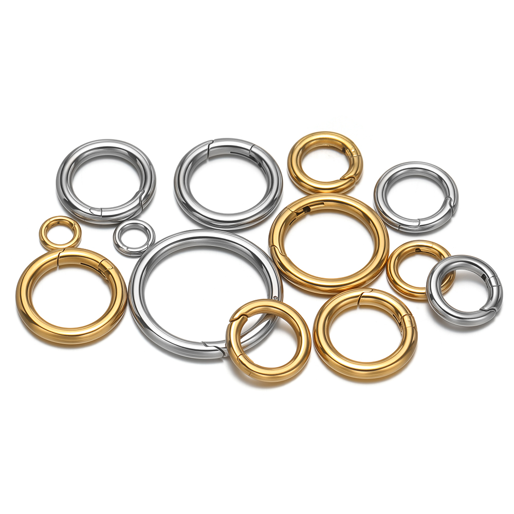 2 шт./лот, круглые пружинные з – обзор и цена Jewelry Making Gold