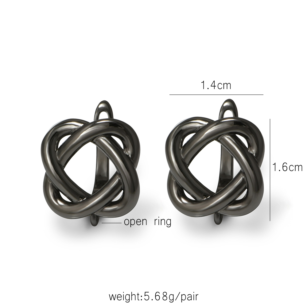 YANASI 1 пара черных латунных  – обзор и цена Jewelry Making Designs