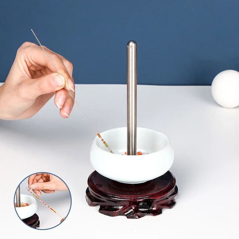 3 шт. изогнутые иглы для бисер – обзор и цена Beading Needle Fine