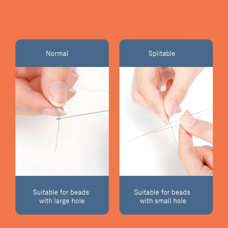 3 шт. изогнутые иглы для бисер – обзор и цена Beading Needle Fine